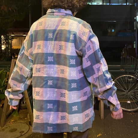 [USED] ヘビーネル グランパシャツ