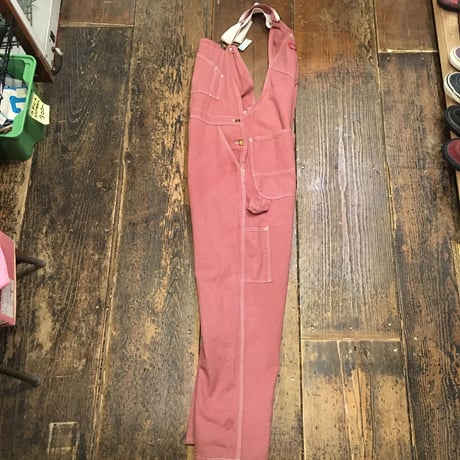 [USED]  Dickies  PINK♡オーバーオール