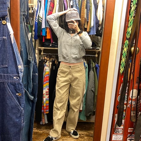 [SELECT] 100% COTTON 裏パイル "チビ" ZIP PARKA