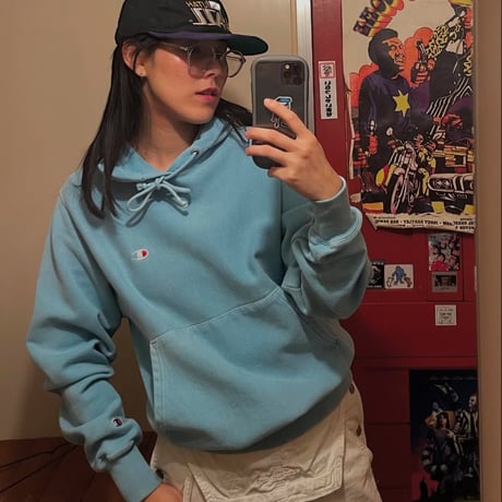 [USED] turquoise 🩵 Champion リバース PARKA