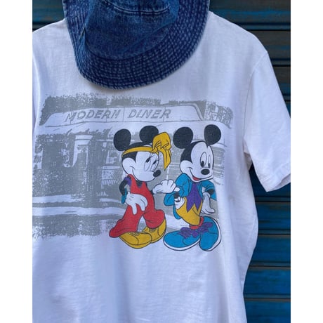 [USED]80~90's Mickey&Minnie Tee❣️