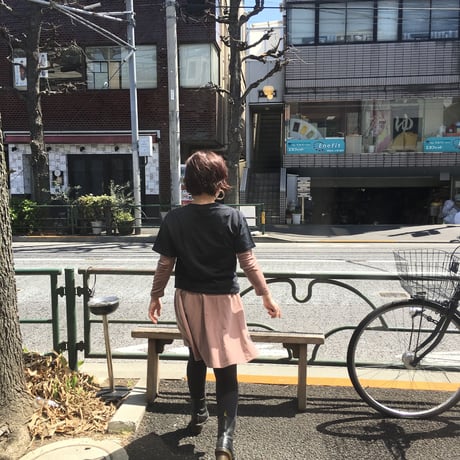 [USED] ベロア フレアワンピース