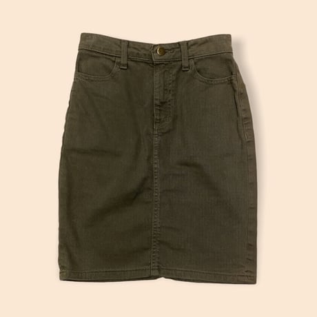 [USED] "American Apparel" KHAKIタイトスカート♡