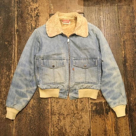 [USED] 70's  Levi's 70542♡ ボアDENIM JKT