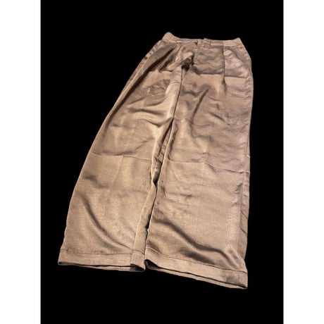 [USED] GAP トロトロ サテン タックパンツ