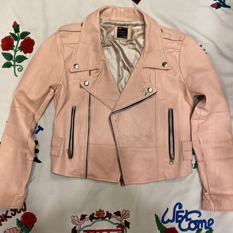 [USED] GARDE-Nworks UKタイプ本革ライダースJKT "PINK"