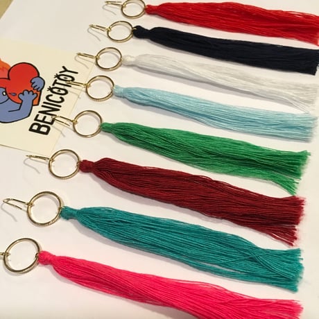 [BENICOTOY] フサ ピアス  LONG