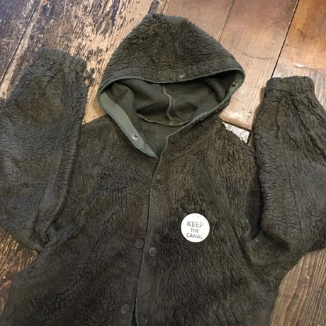 [USED] フランス軍 ボアライナー コート フード付き