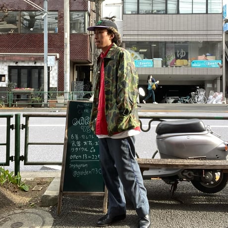 [USED] CAMO柄 コーチ ジャケット🦆