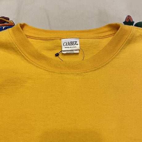 [USED] "CAMBER" YELLOW  S/S Tee💛