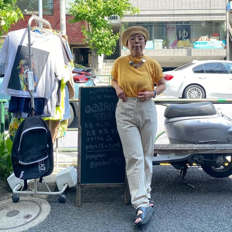 [USED]  Yellow モックネックTee  💛