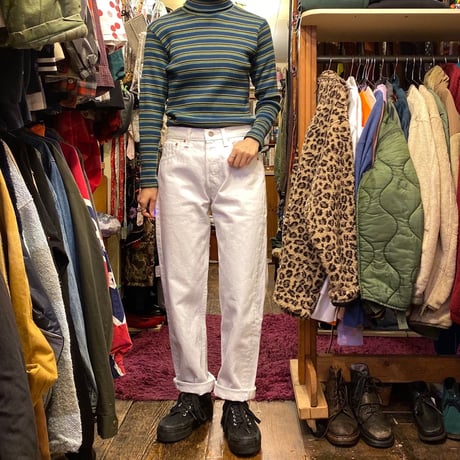 [USED] Levi's 501 WHITE！