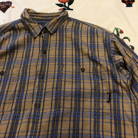 [USED] BIGサイズ patagonia ORGANIC COTTON シャツ