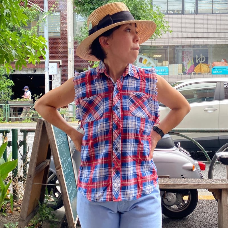 USED]CUTOFFネルシャツ ❤️ | garden730