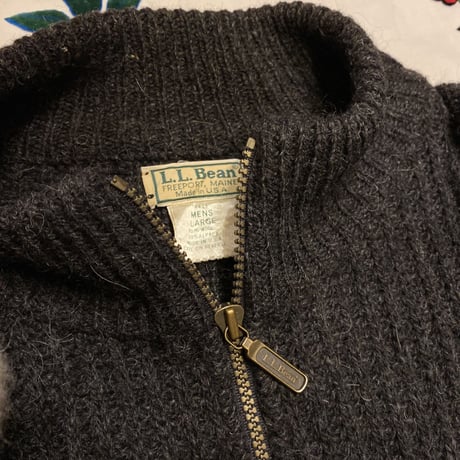 [USED] L.L.Bean ZIP カーディガン