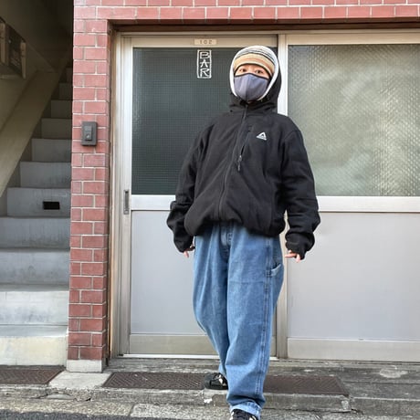 [USED] "Reebok" フリース ZIP PARKA