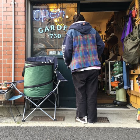 [USED] パッチワーク ネル ベスト♡ Made in U.S.A.