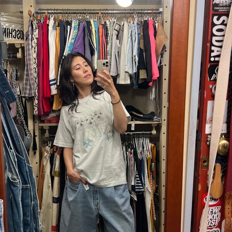 [USED] 白 シュナ パピー tee