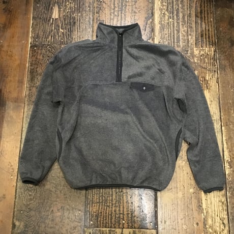 [USED] バイカラー ハーフZIP フリース！