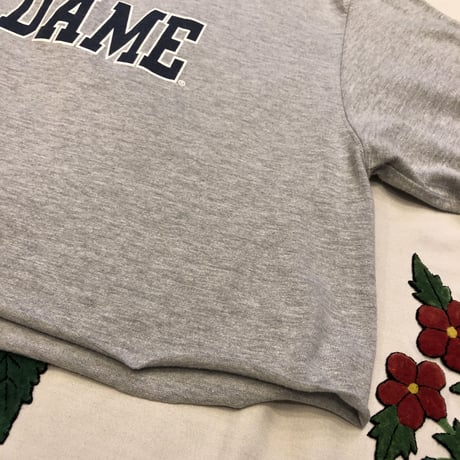 [GARDE-Nworks]  SHORT丈  ロン Tee！"NOTRE DAME"