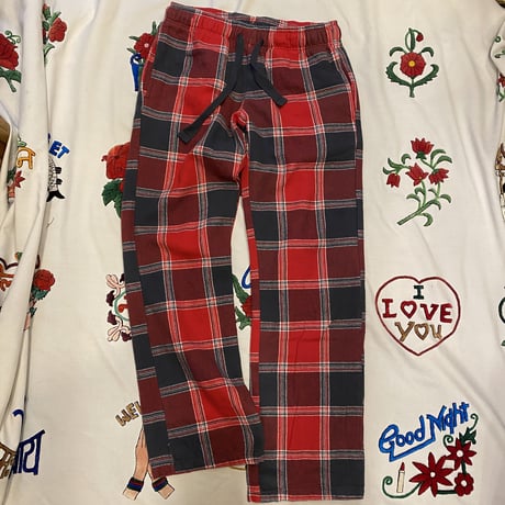 [USED] ESPRIT ネルCHECK パジャマパンツ