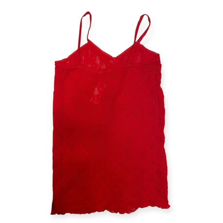 [USED] RED タイト レース  キャミ♡💄👠