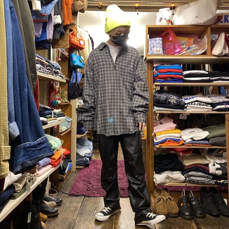 [USED] Levi's HALF ZIP SHIRT！
