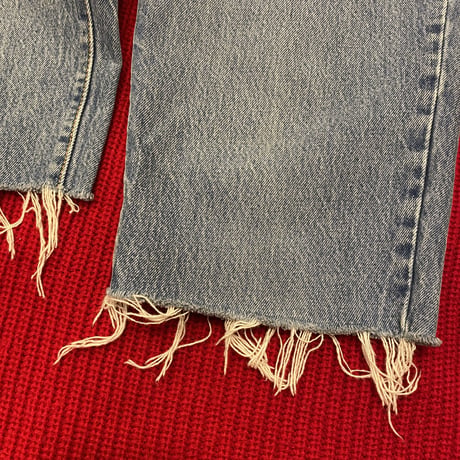 [USED] Levis 17501 CUTOFF DENIM / W28 USA