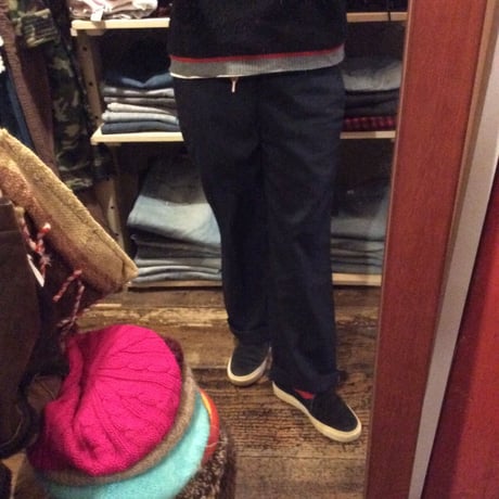[USED] NAVY スラックス