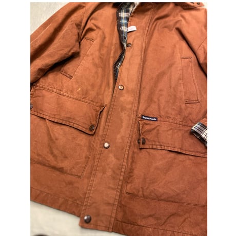 [USED] オイルド JKT ／ブラウン