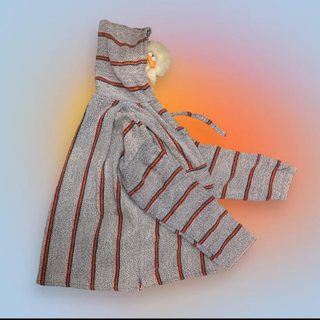 [USED] ストライプ♡メキパ〜  BLUEGRAY