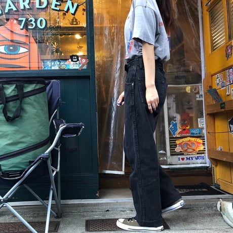 [USED] Wrangler BLACK DENIM