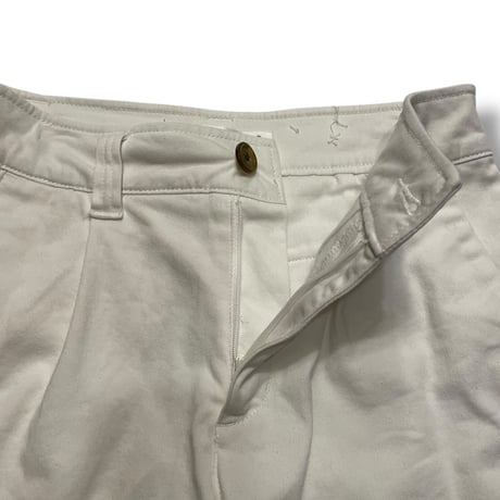 [USED] ホワイトコットンショーツ
