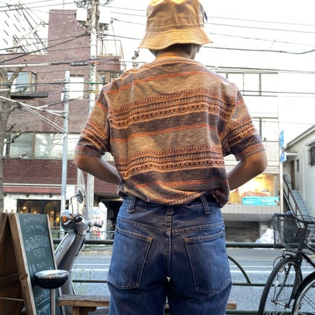 [USED] ジャガード マルチボーダーTee！