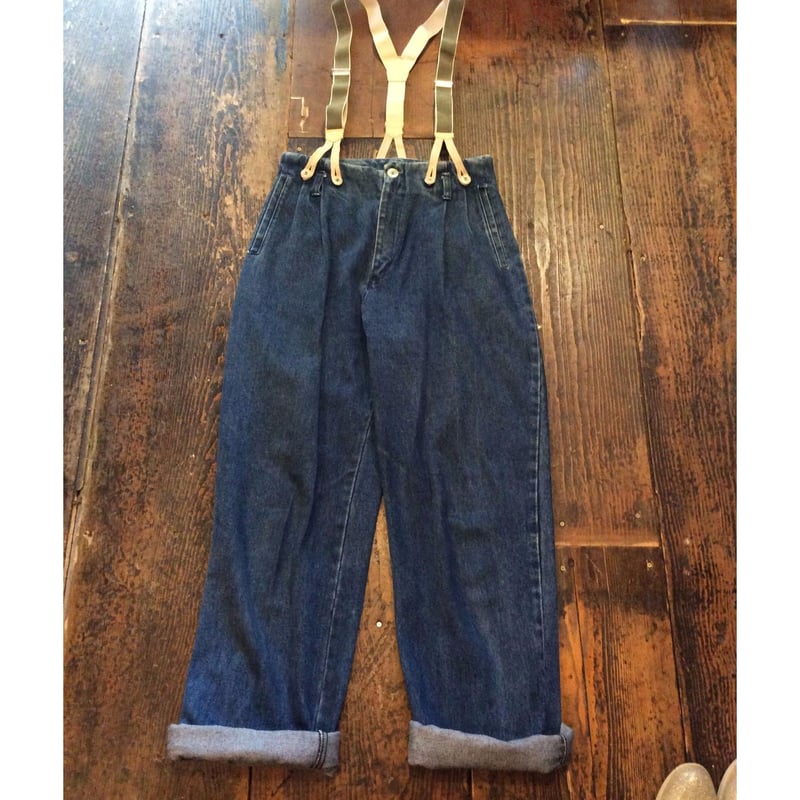 USED] Ralph Laurenサスペンダーパンツ(サスペンダー別売