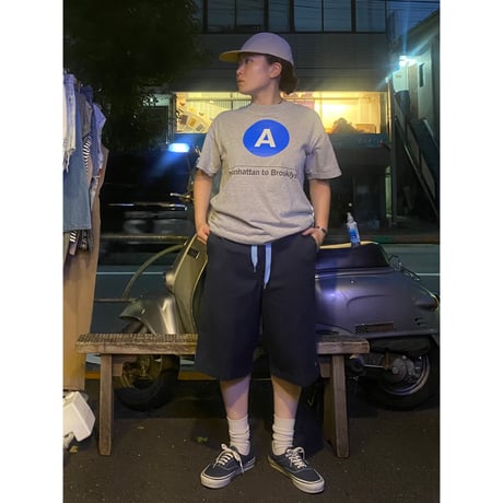 [USED] Dickies ひざ丈ショーツ/ NAVY