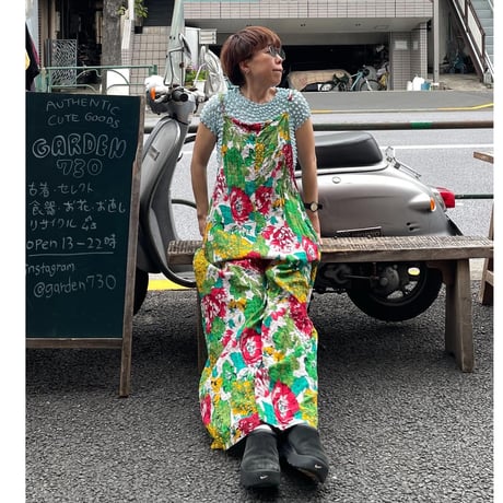 [USED]花柄All in one🌼