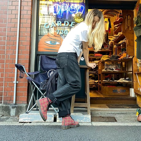 [USED] Dr.Martens 8HOLE チェック柄！