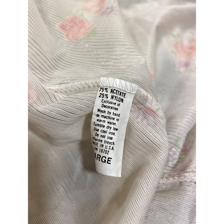 [USED] シャイニ〜 花柄ガウン