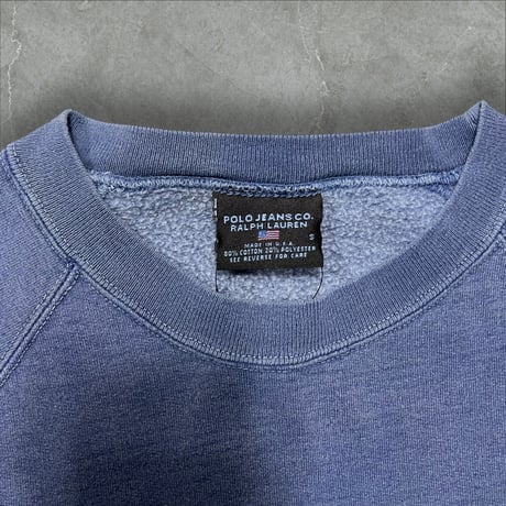 [USED] POLO JEANS ラグラン mini sweat