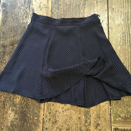 [USED] DOT柄シフォンスカート