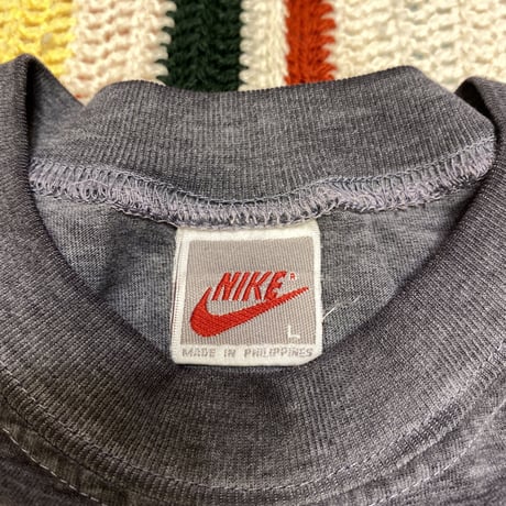 [USED] 90's NIKE カマボコ LOGO Tee♡