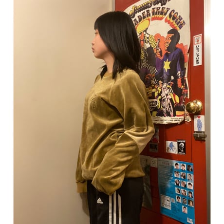 [USED] “男”ベロアスウェット