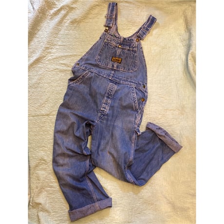 [USED]  60's "WASHINGTON DEE-CEE" DENIM OVER ALL