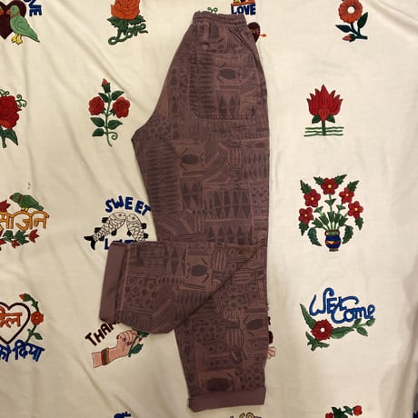 [USED] EURO 総柄イージーパンツ！