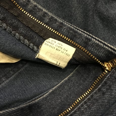 [USED] 80's Lee  テーパード DENIM
