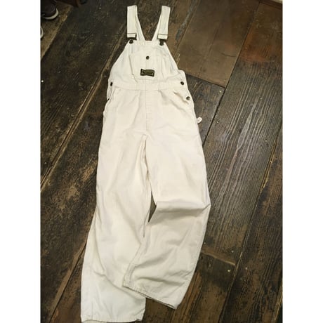 [USED] 'ワシントンDEE CEE' ホワイトデニムOVERALL!