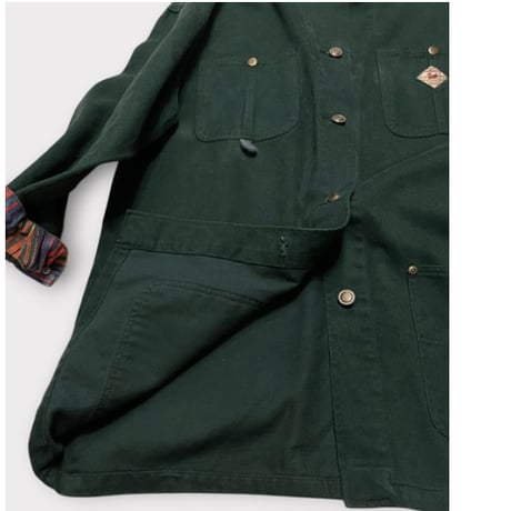 [USED]  Green 🫛cotton カバーオール