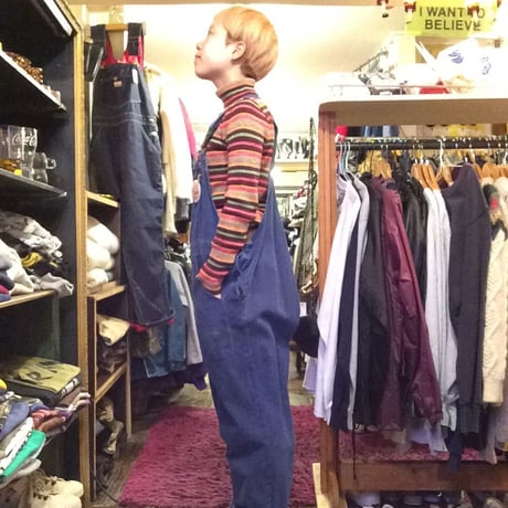 [USED] BLUE COTTON  オーバーオール