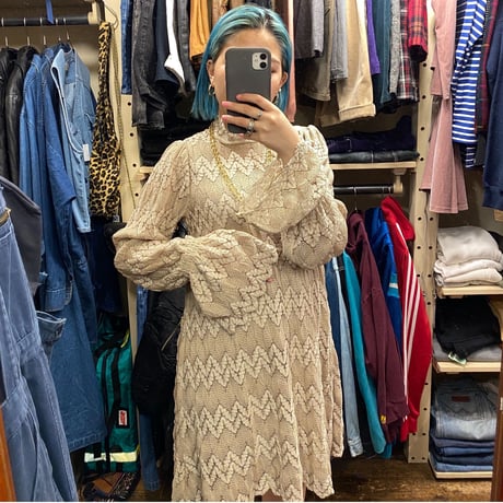 [USED] ヌーディーレースワンピ♡